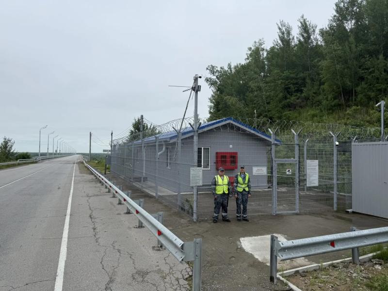 Мост через Амурскую протоку в Хабаровском крае взят под охрану Приморским филиалом ведомственной охраны Минтранса России