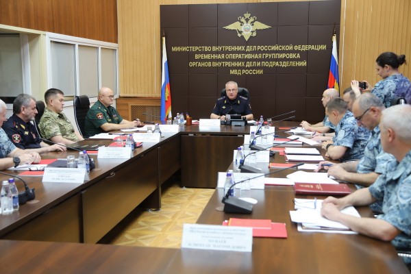Командующий ОГВ(с) принял участие в подведении итогов деятельности ВОГОиП МВД России на Северном Кавказе за I полугодие 2026 года