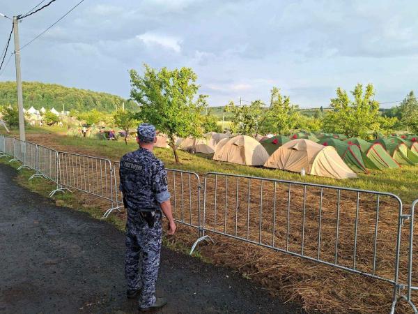 В Мордовии росгвардейцы обеспечили безопасность масштабных всероссийских мероприятий