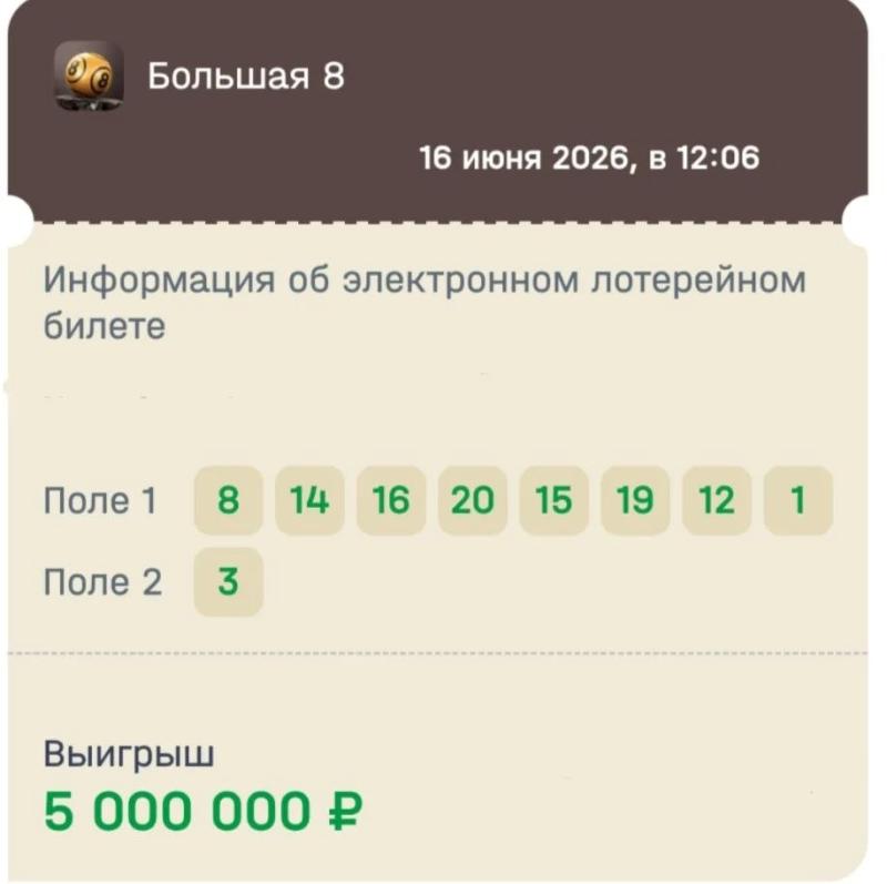 Мечтала о миллионе – выиграла 5 миллионов рублей: рязанка выиграла суперприз в лотерее «Большая 8»