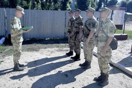 Курсанты Пермского военного института Росгвардии проходят практику в Тюмени