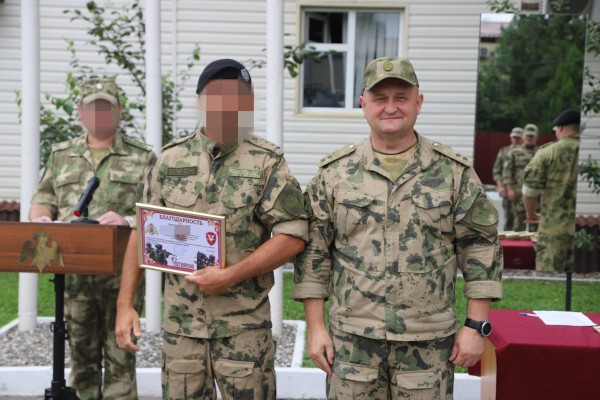 В ОГВ(с) завершилась служебная командировка сотрудников ОМОН Росгвардии