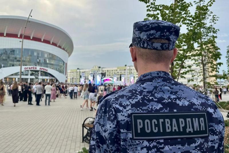 Сотрудники Росгвардии обеспечили безопасность Всероссийского конкурса профмастерства в Саранске