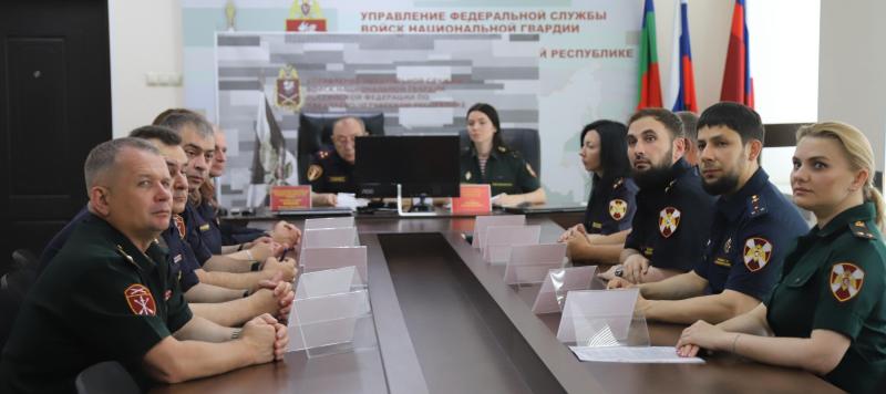В Карачаево-Черкесии завершился учебно-методический сбор начальников пресс-служб Росгвардии