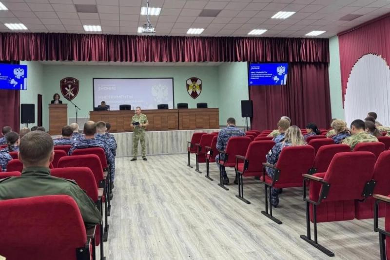 Личный состав Управления Росгвардии по Республике Мордовия принял участие в просветительской лекции