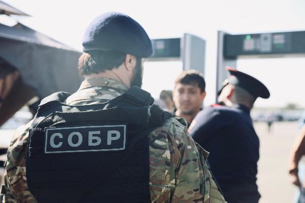 Спецназ Росгвардии обеспечил безопасность визита Министра финансов России в Чеченскую Республику