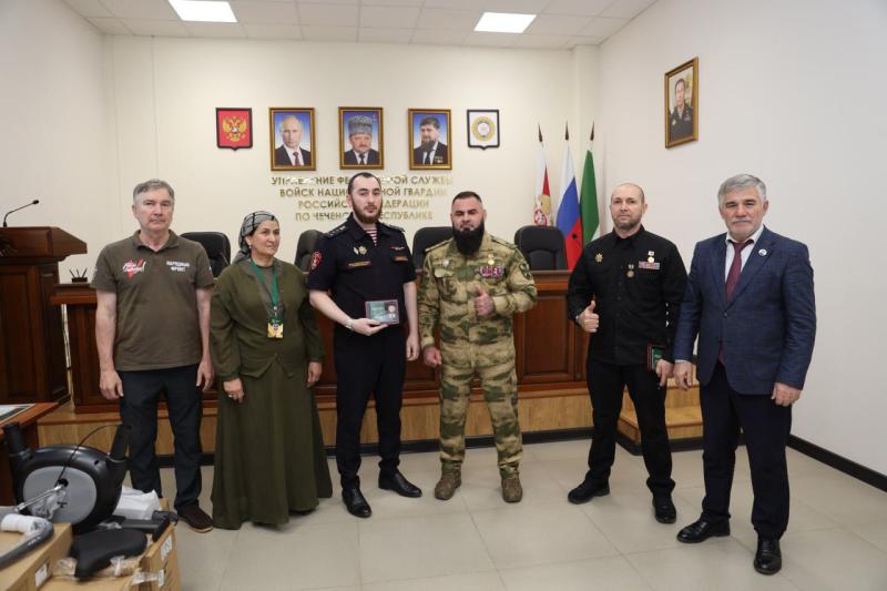 В Управлении Росгвардии по Чеченской Республике состоялось мероприятие ко Дню ветеранов боевых действий