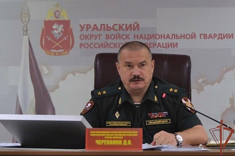 В Уральском округе Росгвардии состоялось заседание оперативного штаба