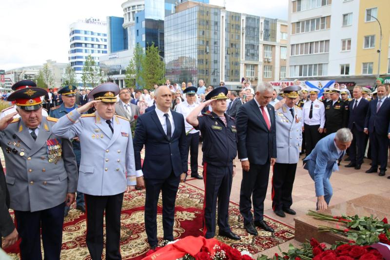 В Мордовии руководство и личный состав Росгвардии приняли участие в празднествах, посвящённых 25-летию канонизации Фёдора Ушакова