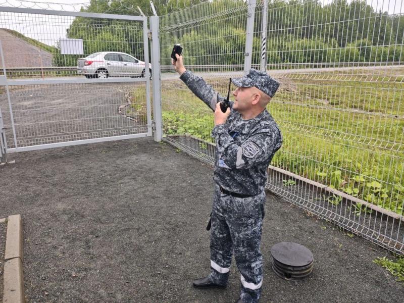 В Карелии работники Северо-Западного филиала ведомственной охраны Минтранса России отработали действия при обнаружении БВС