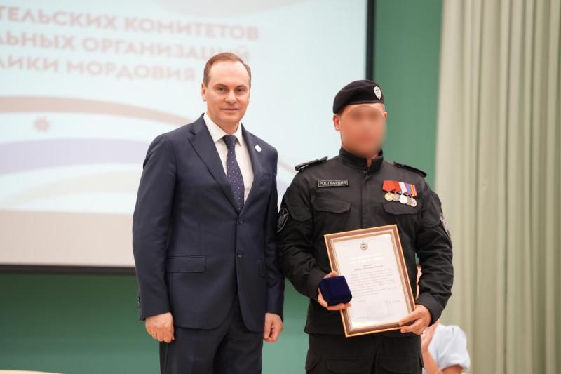 Командир ОМОН «Аркуда» принял участие в первом съезде родительских комитетов Мордовии