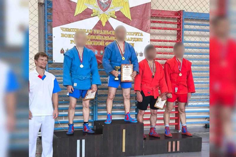 Офицеры СОБР ямальского управления Росгвардии стали призёрами Чемпионата Уральского округа Росгвардии по самбо