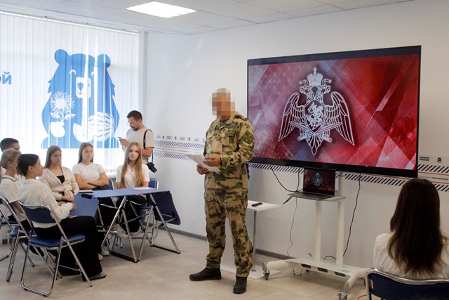 Росгвардейцы Херсонской области приняли участие в мероприятиях ко Дню солидарности в борьбе с терроризмом