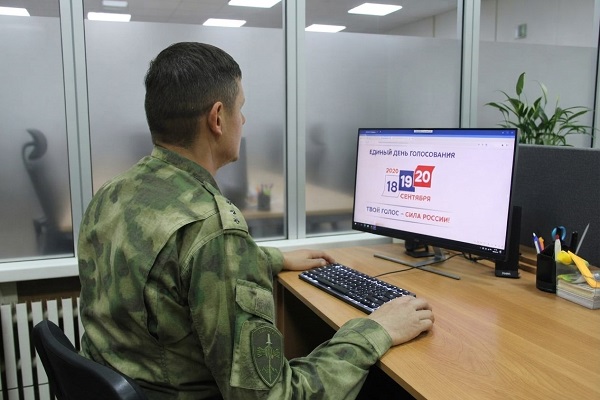 Личный состав ОГВ(с) продолжает участие в выборах