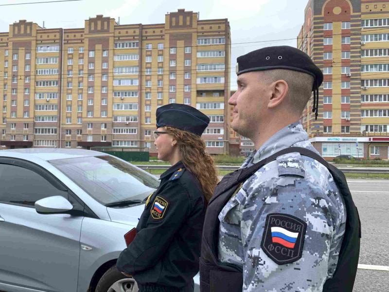 Безответственный должник «попался» на дороге